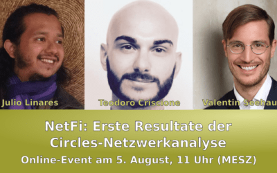 Online-Veranstaltung NetFi: Erste Resultate der Circles Netzwerkanalyse