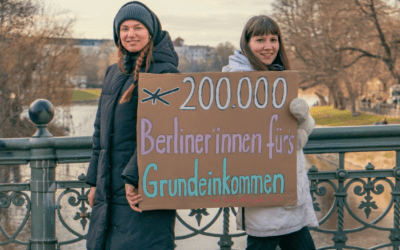 Volksentscheid zum Grundeinkommen in Berlin: Pressekonferenz der “Expedition Grundeinkommen” am 4. Mai 2022