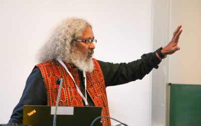Keynote von Sarath Davala (BIEN): Towards a Basic Income Society: what humankind needs to do before we get there